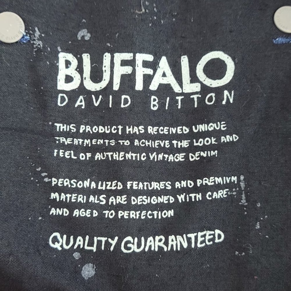 BUFFALO king relaxed jeans blue Sz 40x32 - Picture 9 of 9